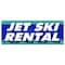 Signmission JET SKI RENTAL BANNER SIGN boat skiing water wave runner kayak canoe rent B-72 Jet Ski Rental - alternate 1